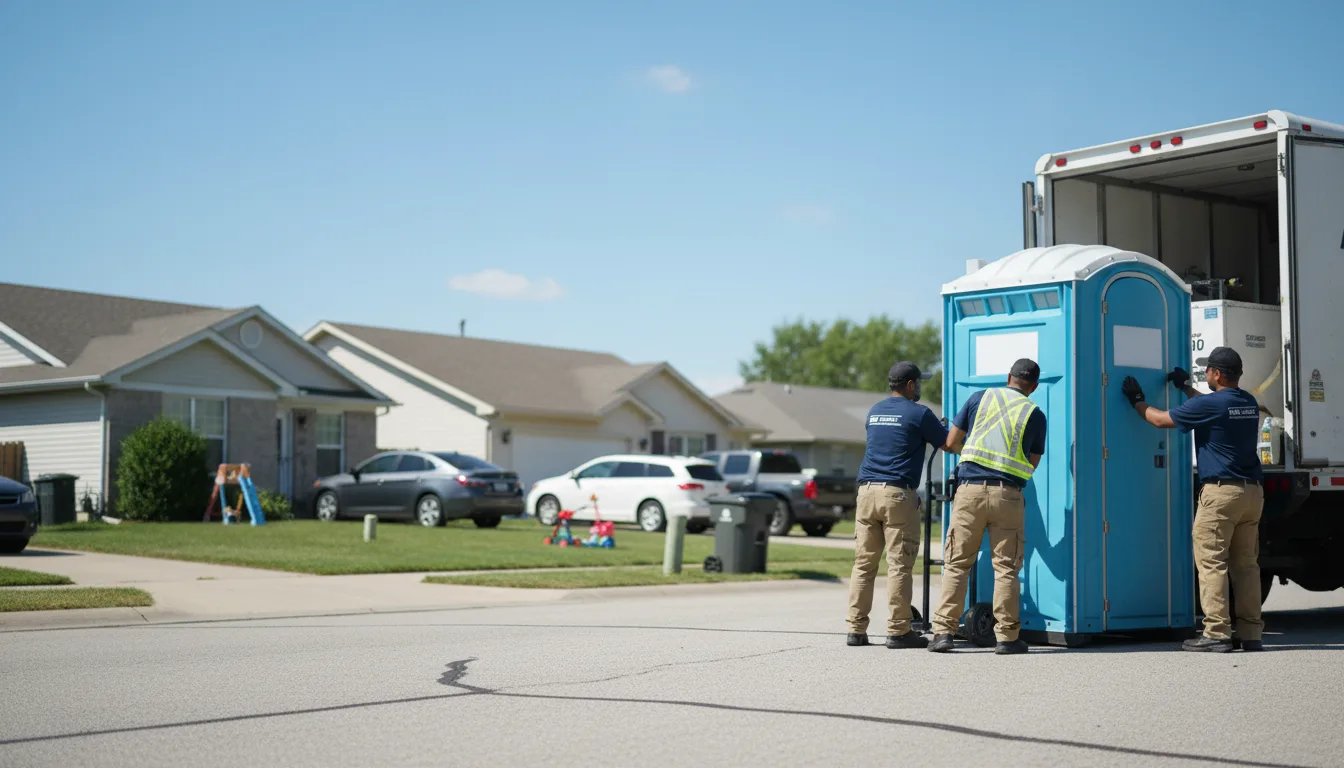 Standard Porta Potty Rentals in Meredosia, IL near me